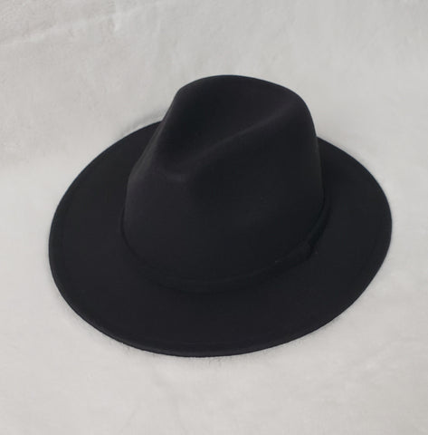 Black Fedora Hat